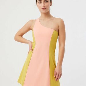 outdoor voices one shoulder dress ONE SHOULDER EXERCISE DRESS AHHHHHHH @outdoorvoices why you always gotta do this do me? #DoingThings